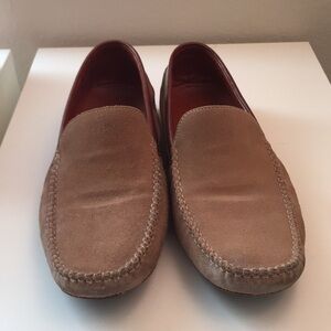 Cole Haan Men's suede and leather loafers.